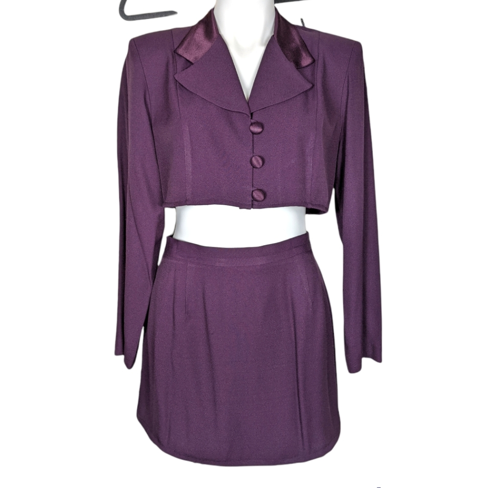 Blazer skirt set